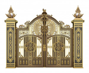 CỔNG NHÔM ĐÚC MẪU C-257